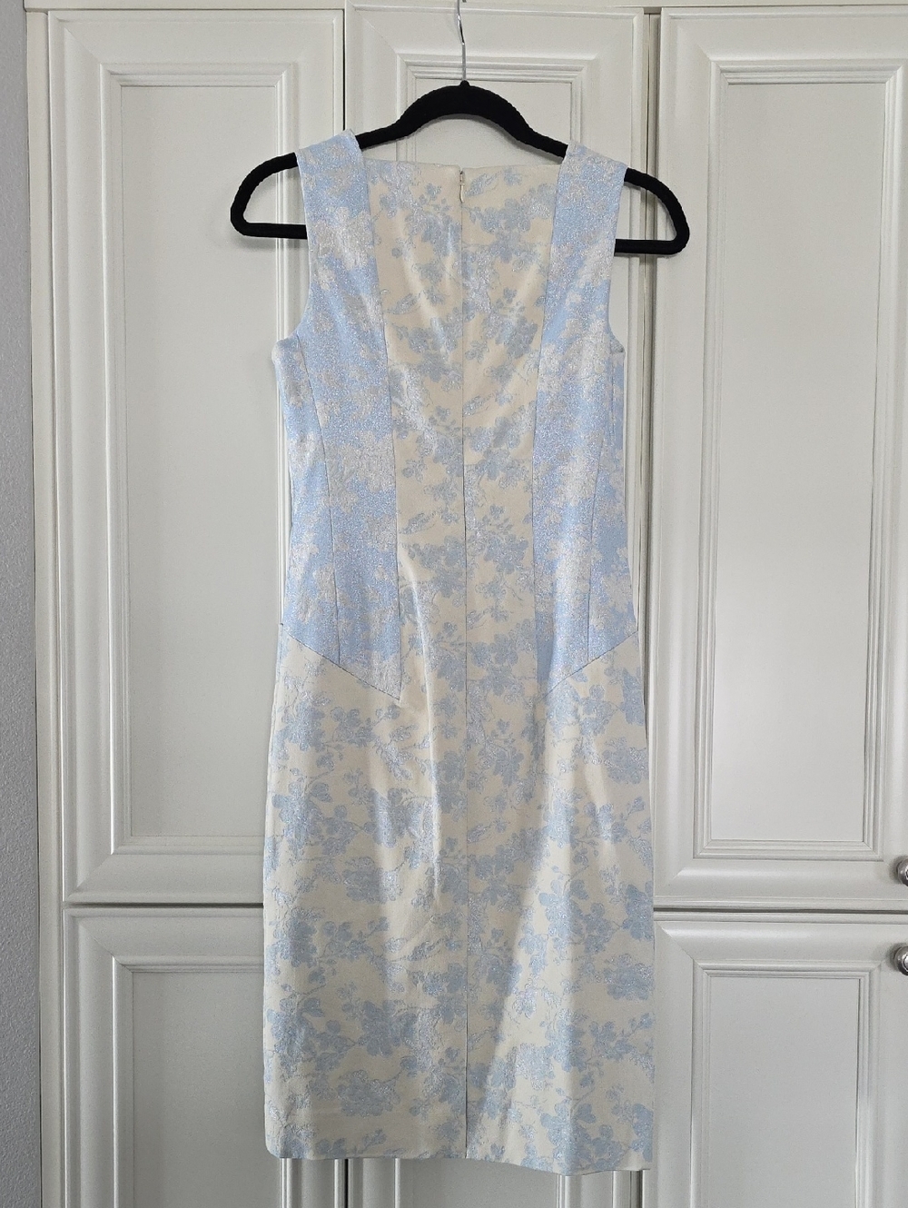 NWT PER SE | $250 Jacquard Floral Sheath Dress - Picture 6 of 10